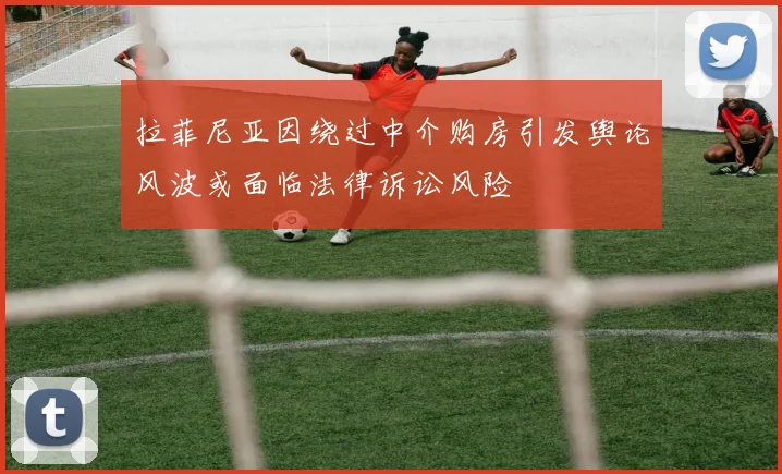 拉菲尼亚因绕过中介购房引发舆论风波或面临法律诉讼风险